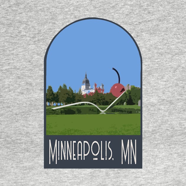 Minneapolis, Minnesota Decal by zsonn